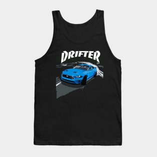 Drifter - Drift Mustang Grabber Blue RTR Tank Top